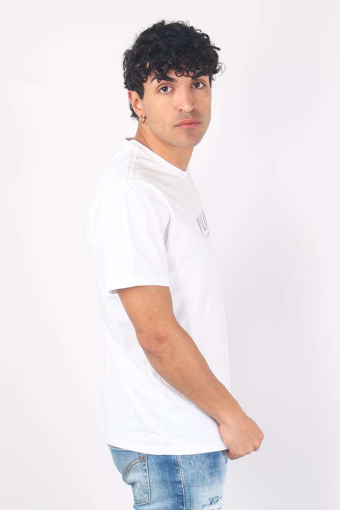 T-shirt Underwear Scritta White-5