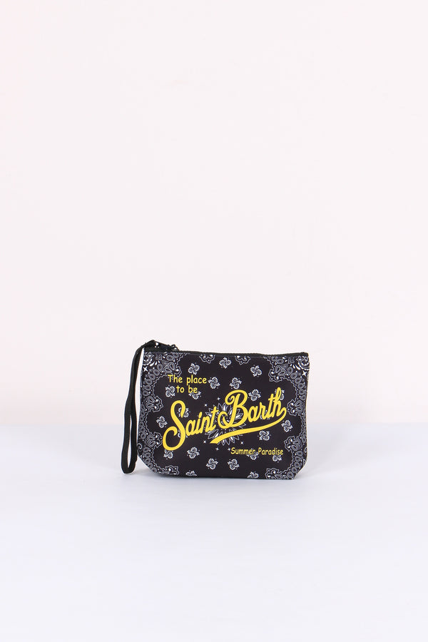Aline Pochette Fantasia Bandana Nero