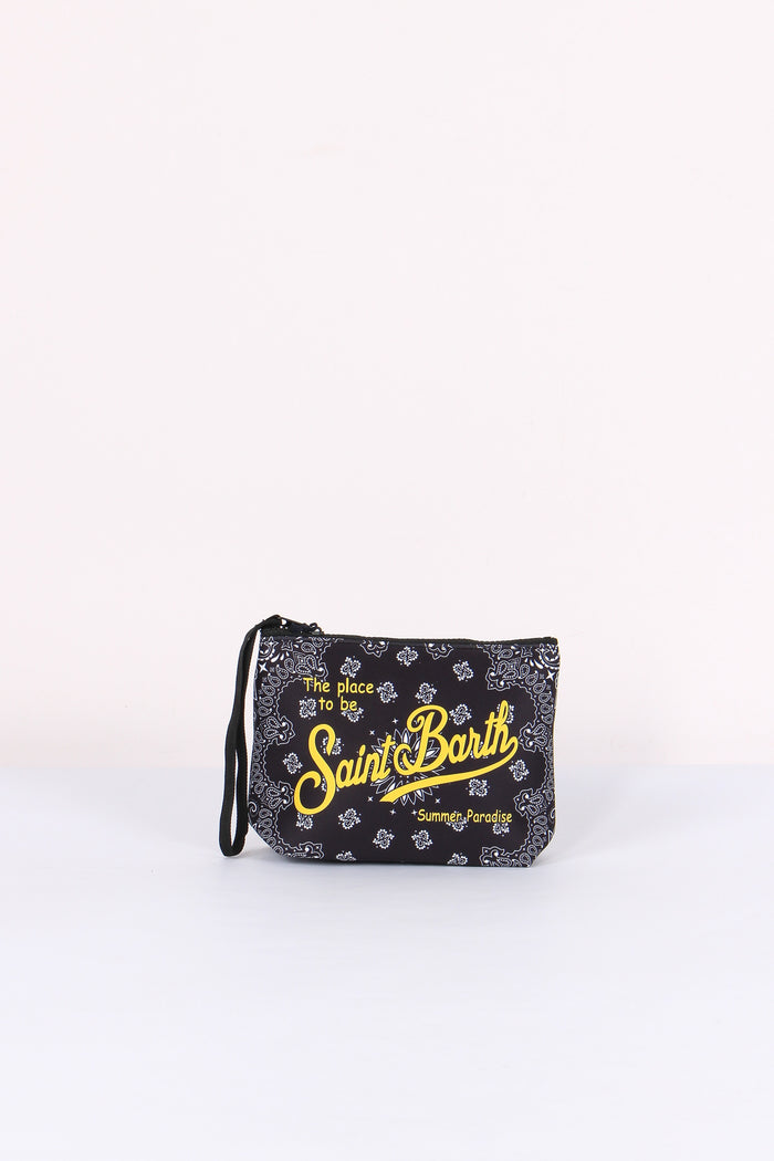 Aline Pochette Fantasia Bandana Nero