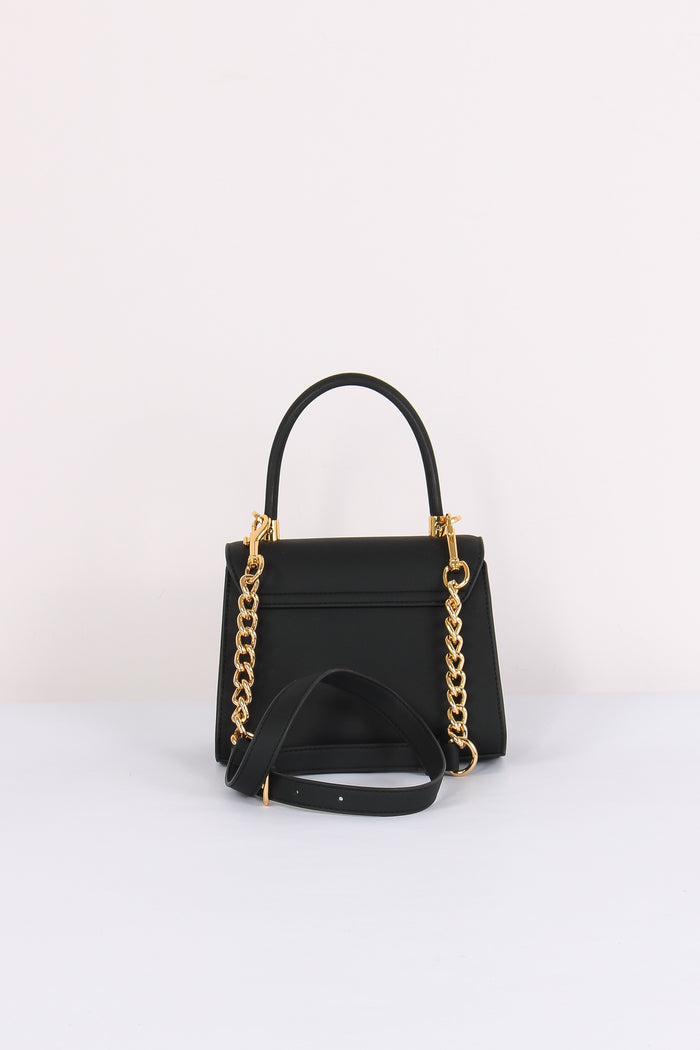 Bauletto Lettering Oro Nero-3