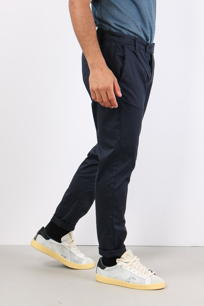 Tonno Pantalone Classico Blu-4