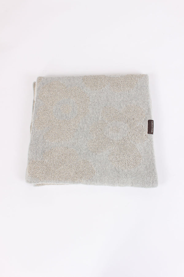 Sciarpa Fiori Grigio