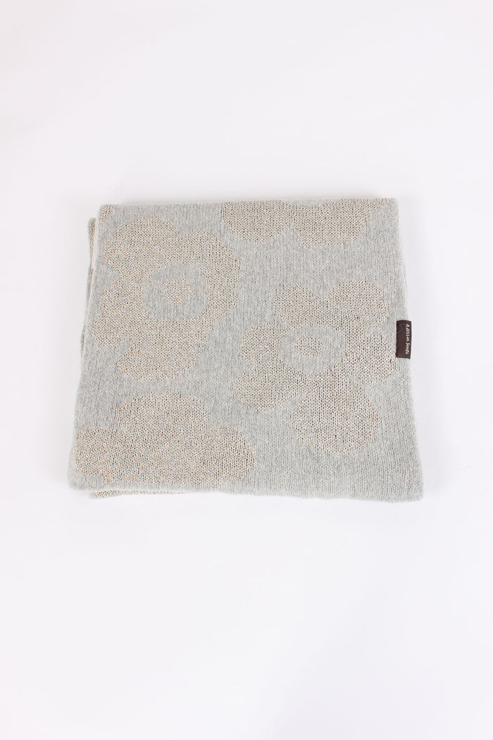 Sciarpa Fiori Grigio