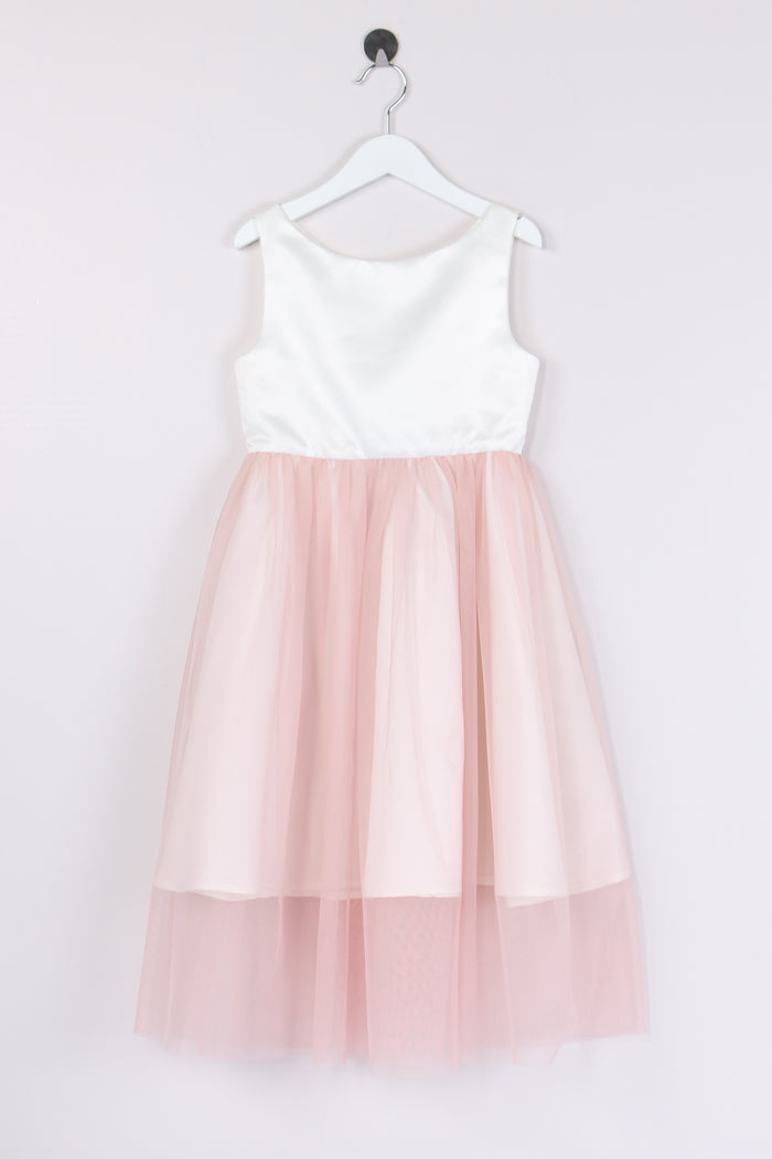 Abito Gonna Tulle Rosa