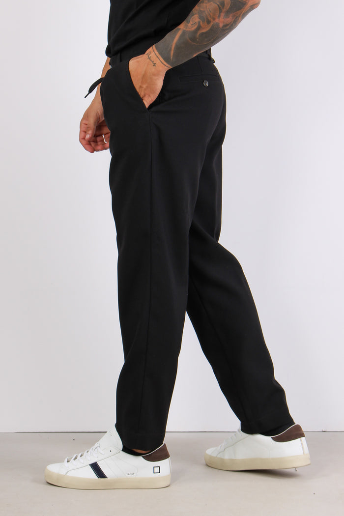 Batteria Pantalone Laccio Nero-5