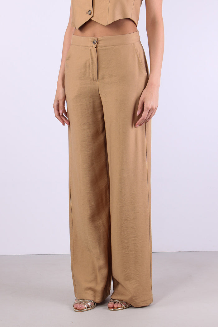 Pantalone Palazzo Misto Viscos Terra-3