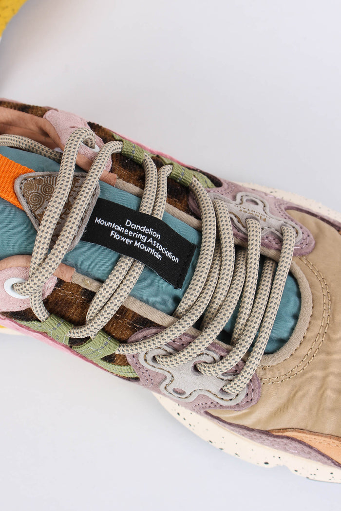 Sneakers Yamano Suede Nylon Light Mustard/grey-7