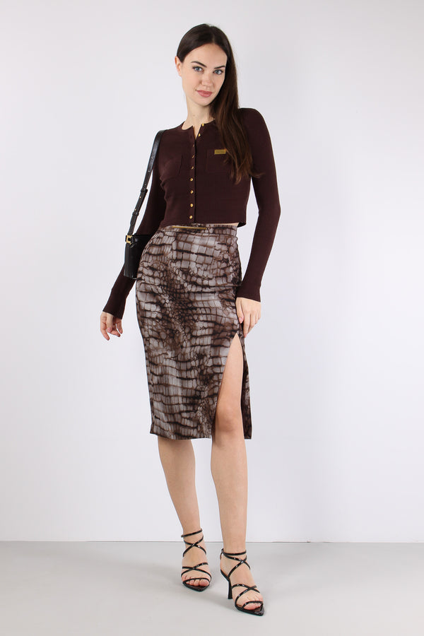 Cardigan Maglia Cacao