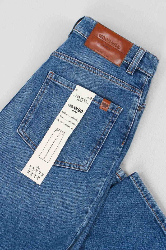 Wkdargento Denim Sigaretta Indaco Medio-8