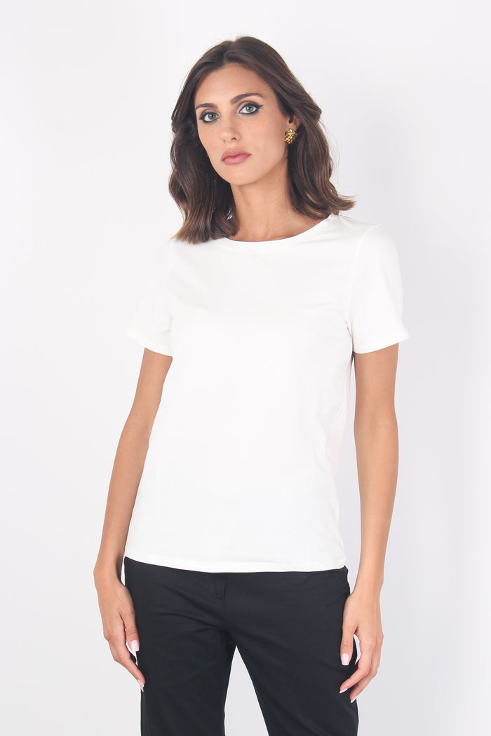 Multif T-shirt Basica Bianco-5