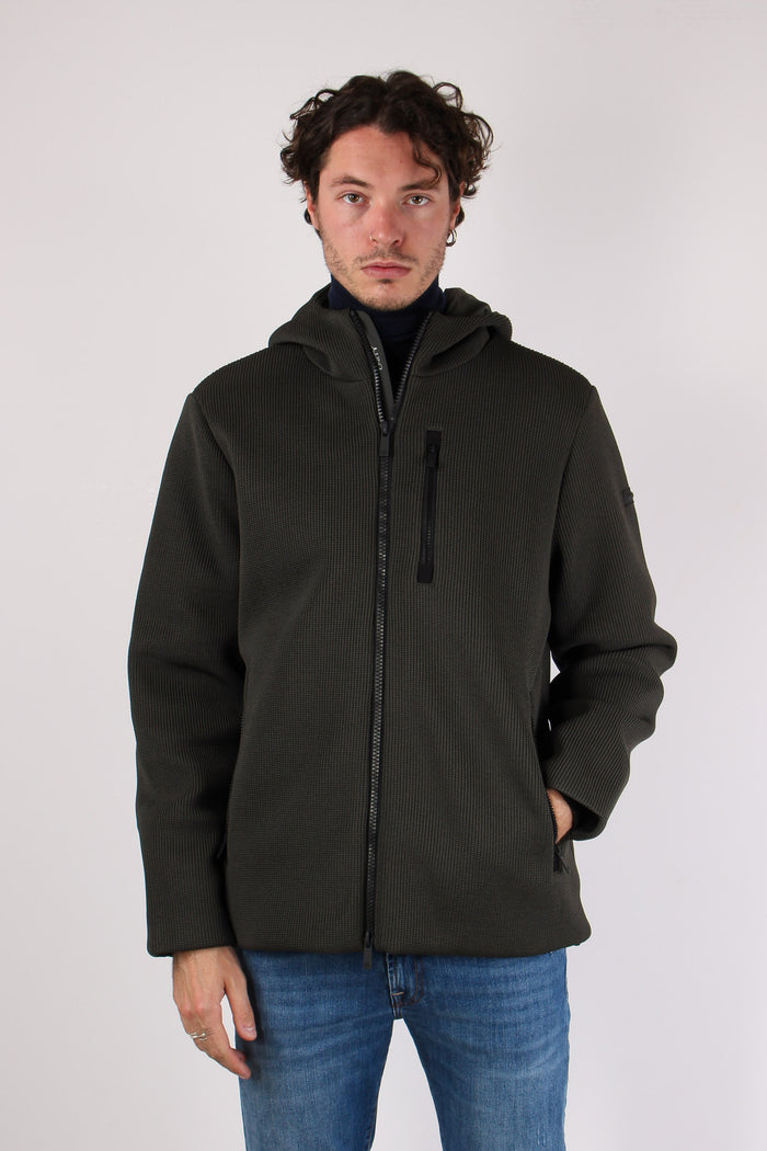 Giubbotto Corto Tricotech Green