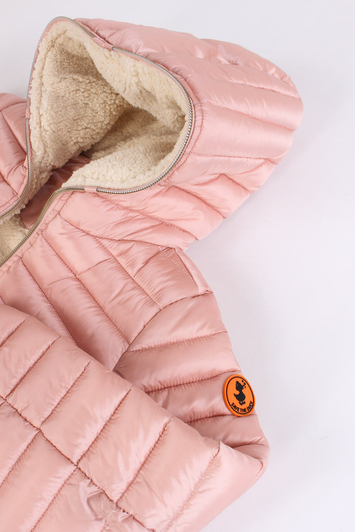 Cassy Piumino Cappuccio Baby Pink-5