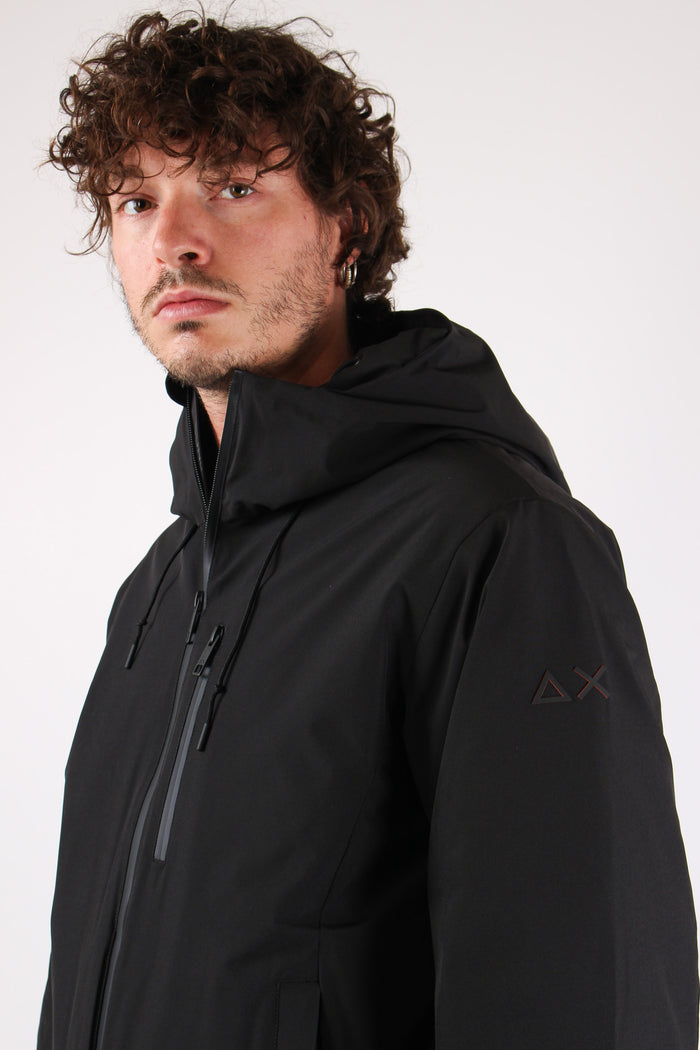 Giubbotto Tecnico Nylon Nero-7