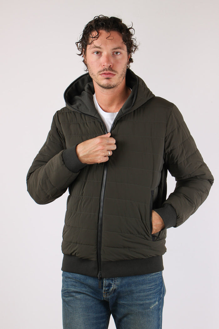 Bomber Cappuccio Green-5