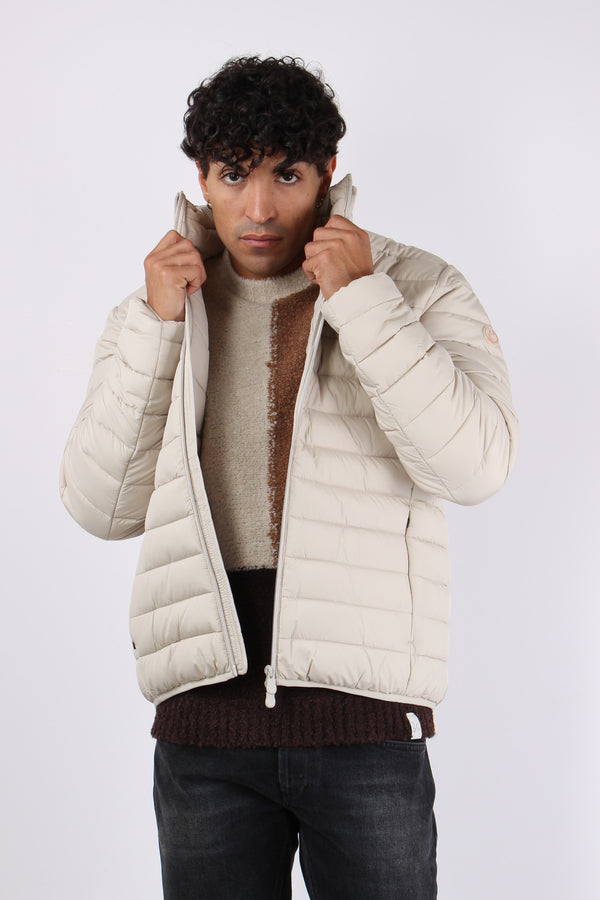 Erion Piumino Collo In Piedi Beige-2