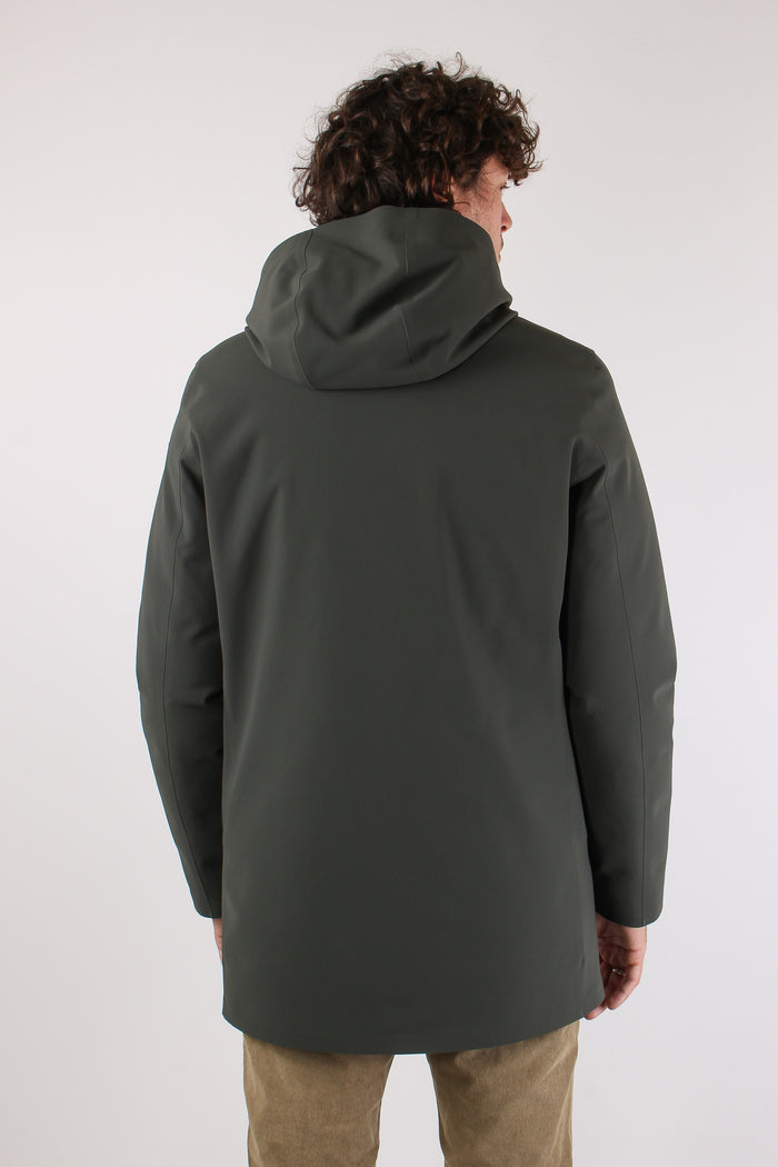 Parka Tecnico Imbottito Forest Green-6