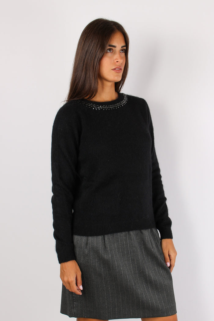 Baylees Maglia Misto Alpaca Ap Nero-6