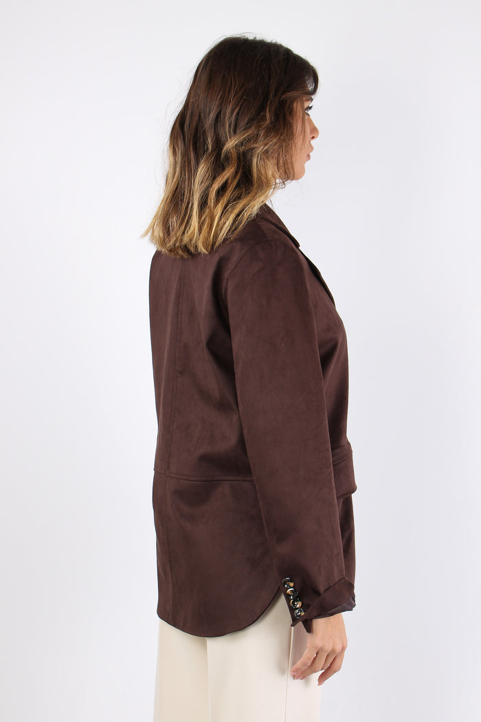 Giacca Dainetto Ricami Moro-5