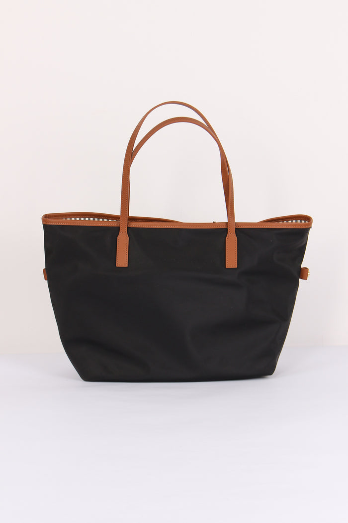 City Bag Nylon Nero-3