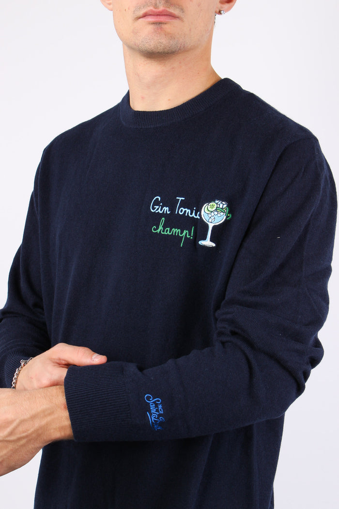 Maglia Girocollo Scritta Gin Tonic-6