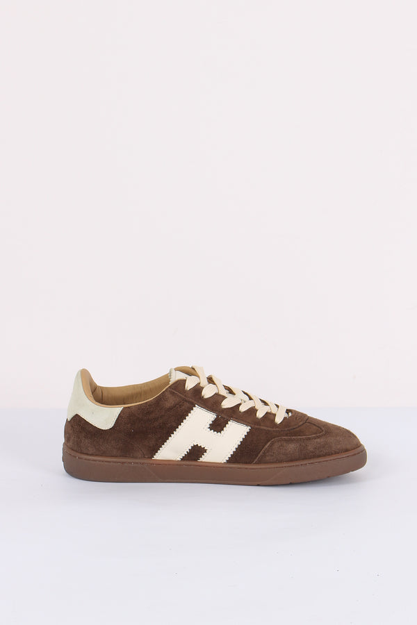 Sneakers Cool Allacciato H Moro/bianco