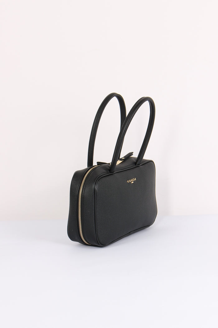 Bauletto Manico Zip Nero-3