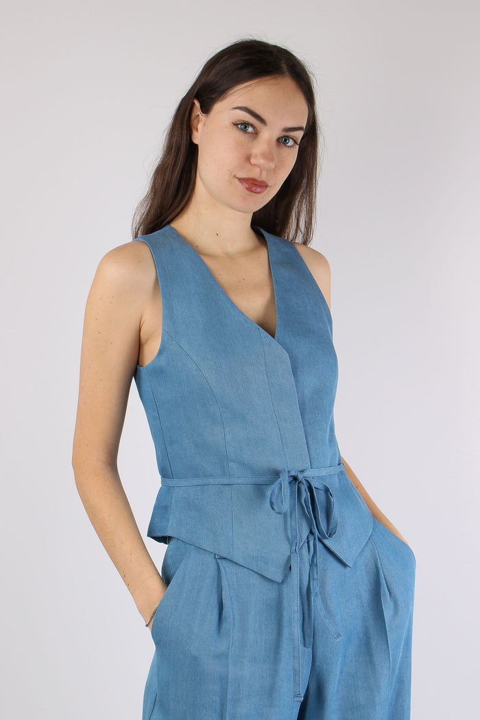 Gilet Chambry Cinturato Denim-5