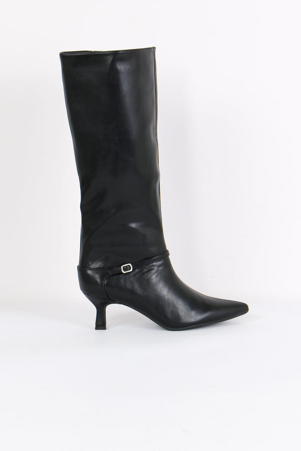 Stivale Alto Fibia Black