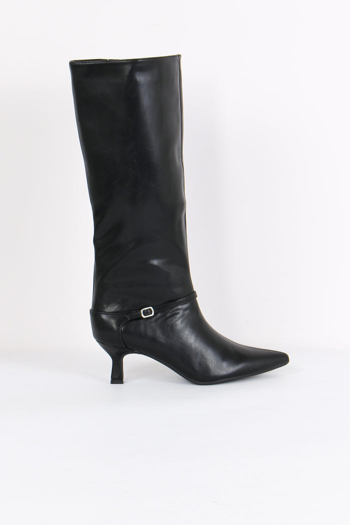 Stivale Alto Fibia Black