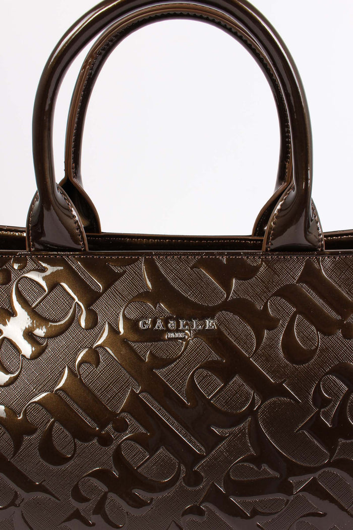 Shopping Rigida Vernice Moro-5