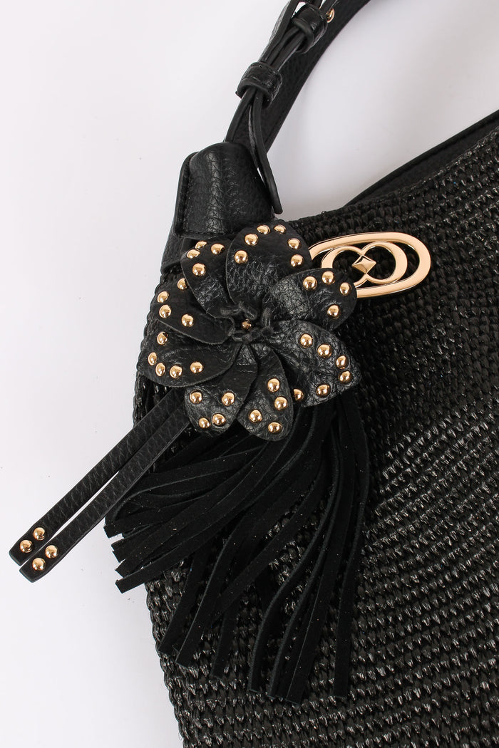 Shopping Rafia Black-2