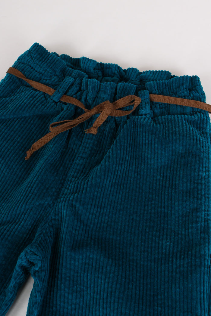 Pantalone Velluto Stretch Winter Turq-3