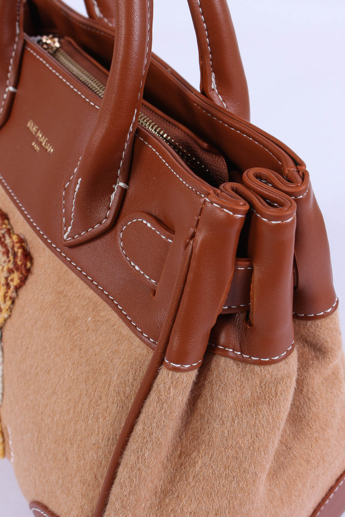 Mini Shopping Orsetto Camel-6