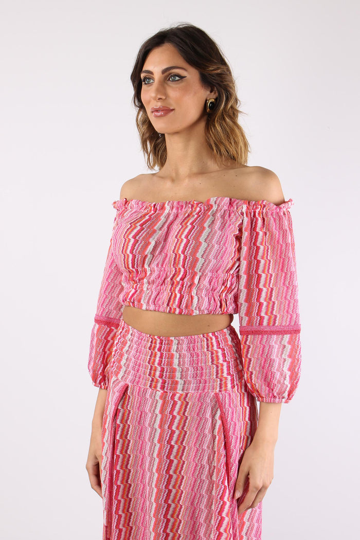 Top Balze Spalla Scesa Electric Fuxia-4