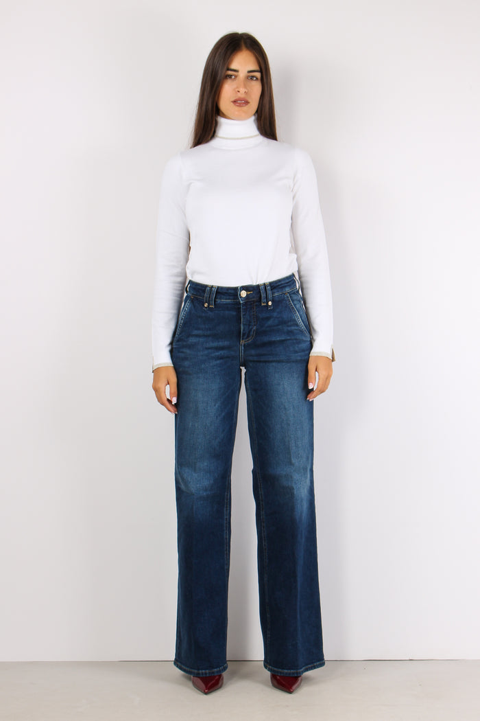 Denim Flare Tasca America Denim Medio