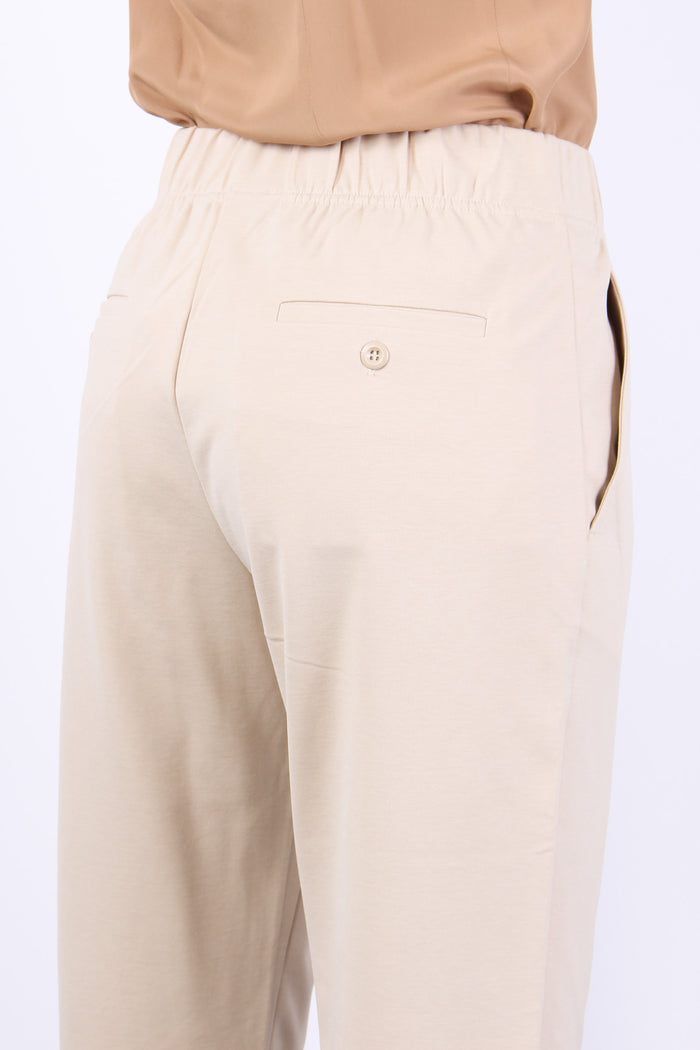 Elfo Pantalone Jersey Elasti Ecru-7