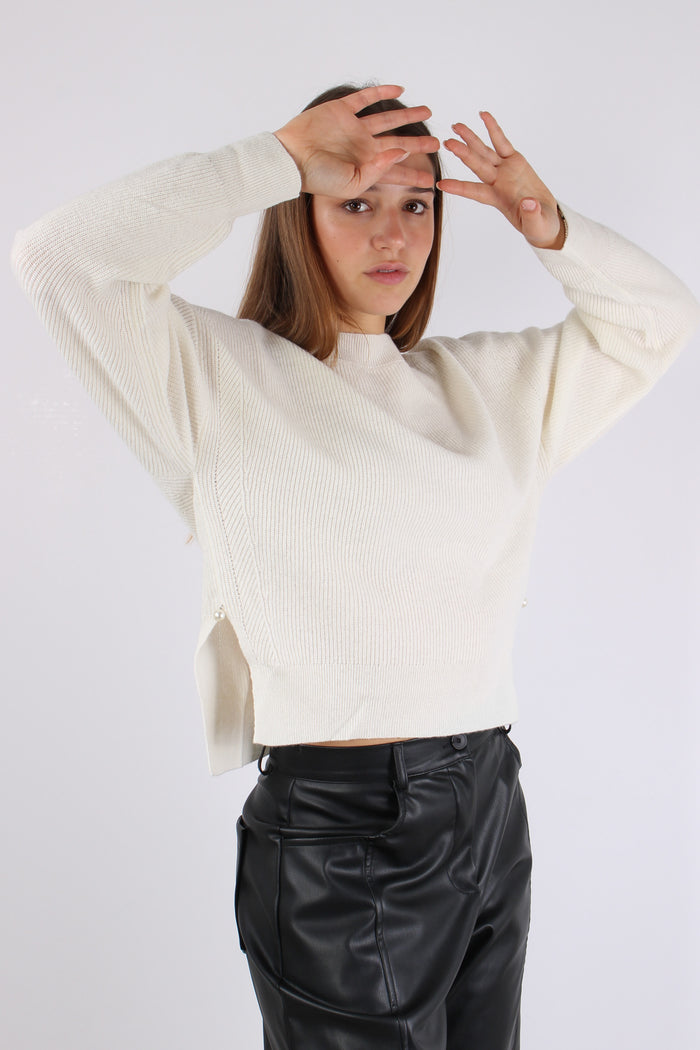 Maglia Manica Lunga Star White-6