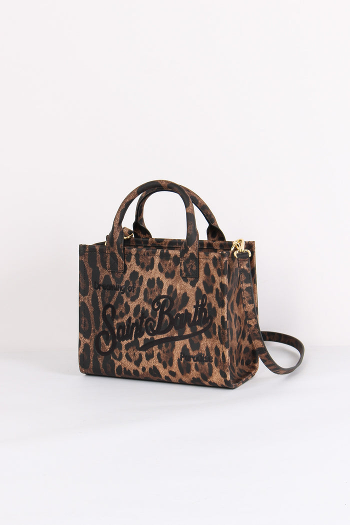 Borsa Suede Animalier Leopard-3