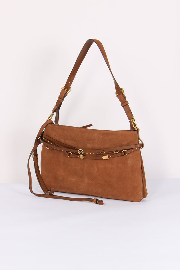 Belt Bag Suede Marrone-2