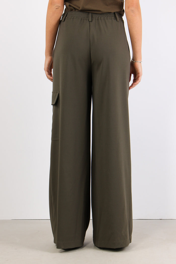 Pantalone Tasconato Mano Lana Militare-4