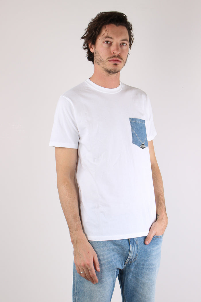 T-shirt Taschino Denim Optic White-6