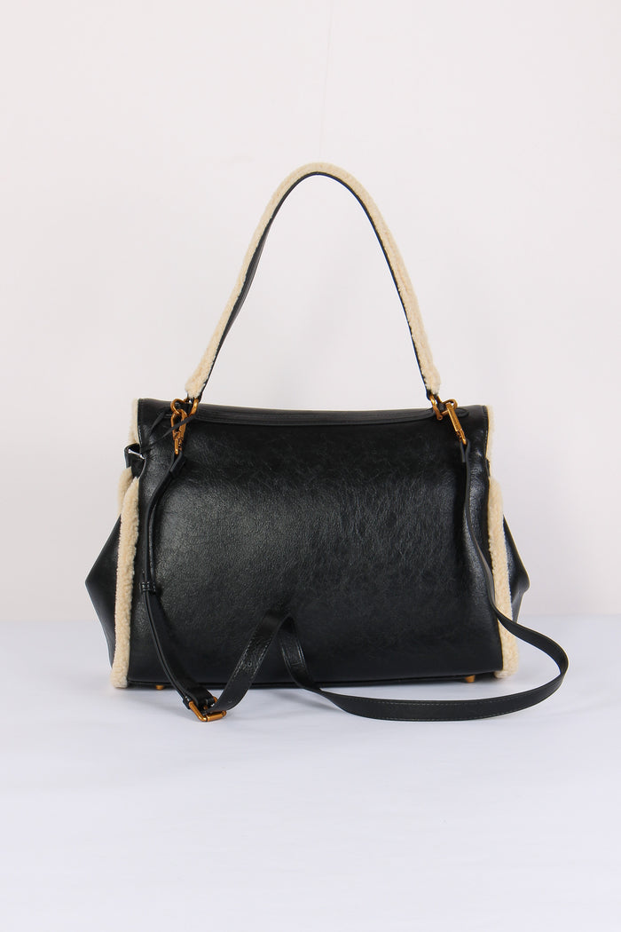 Tracolla Interno Pelliccia Black-3