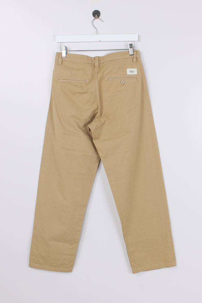 Pantalone Chino Cotone Biscotto-2