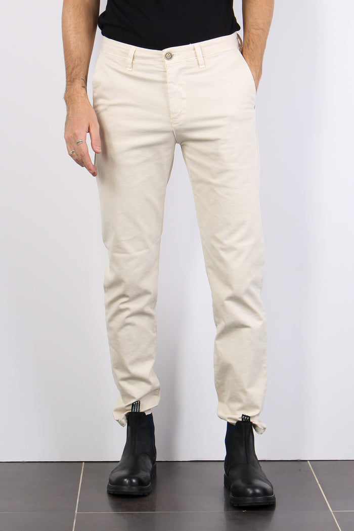 Pantalone Chino Basico Old Panna-2