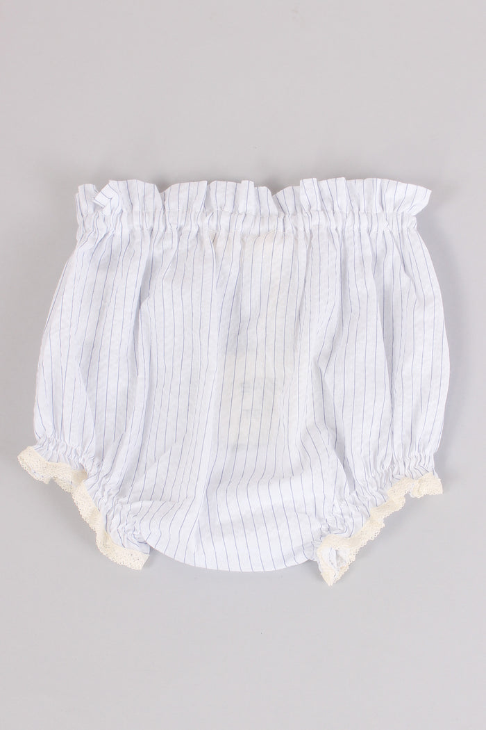 Coulotte Riga Inserto Pizzo Azzurro Riga-4