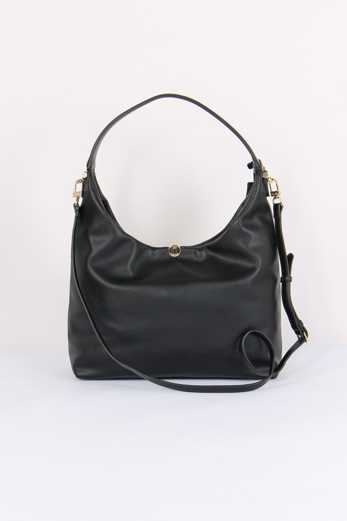Keira Hobo Grande Tracolla Nero-4