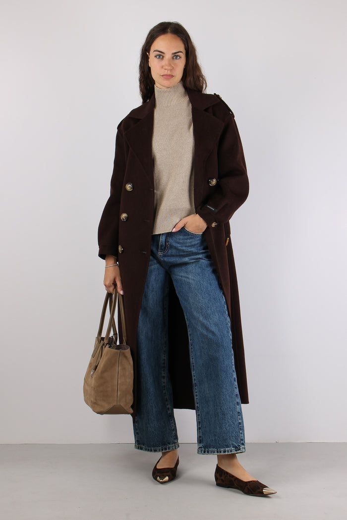 Cappotto Lana Doppiopetto Fondente-3