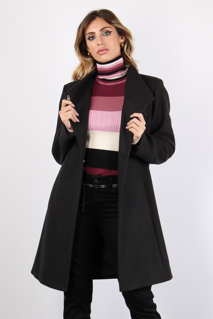 Cappotto Sfiancato Nero