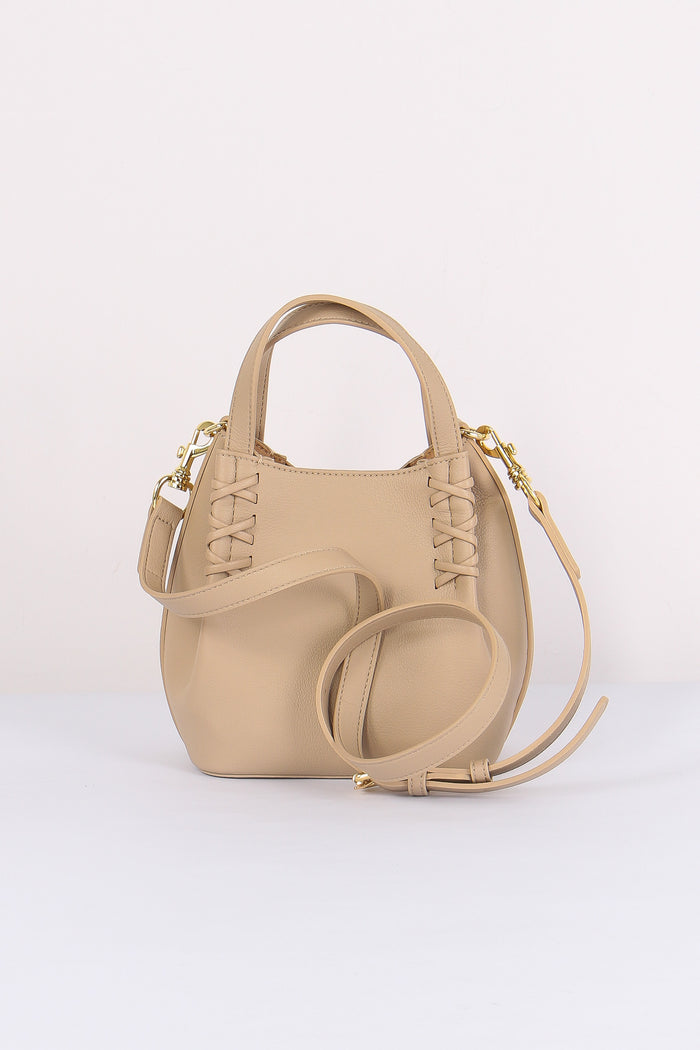 Mini Secchiello Intreccio Taupe-4