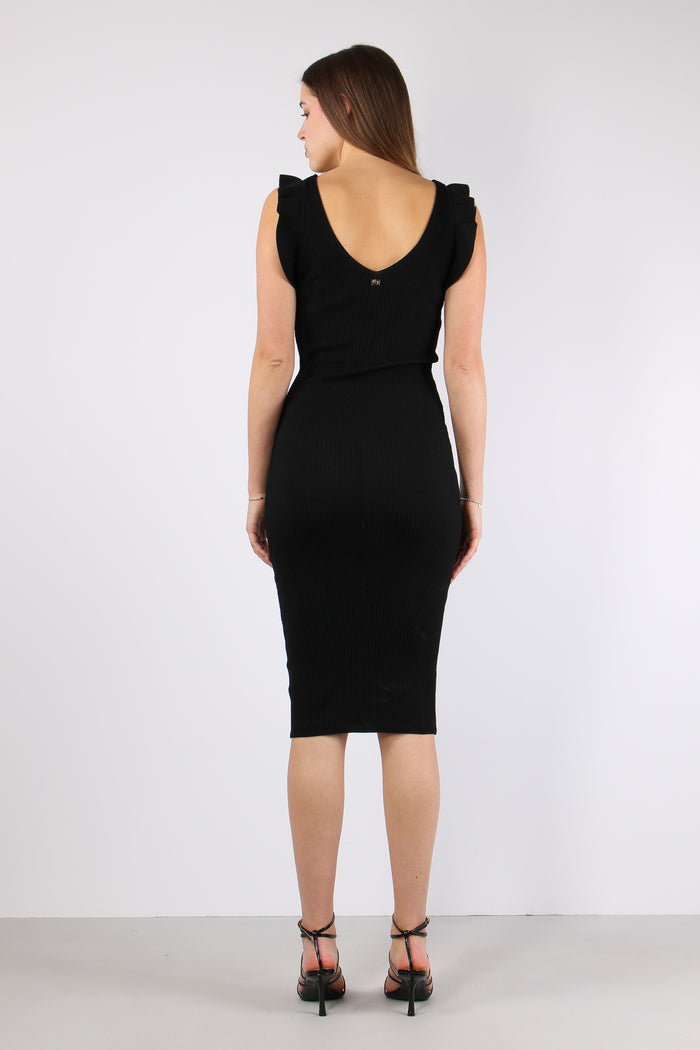 Clair Abito Costina Rouge Spalla Black-4